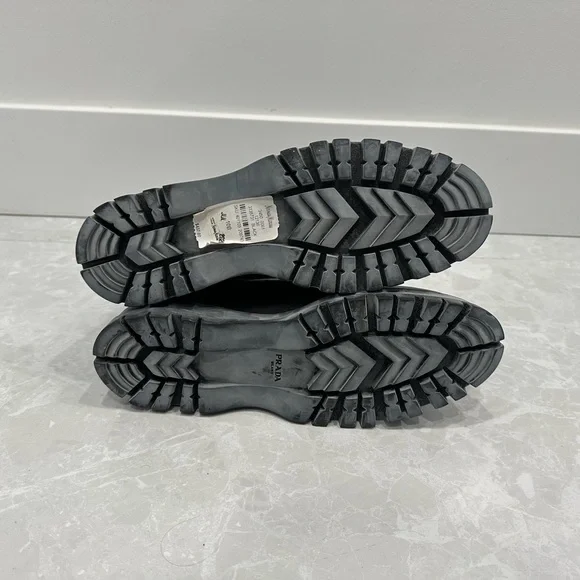 Prada Black Leather Boots - Picture 5 of 8
